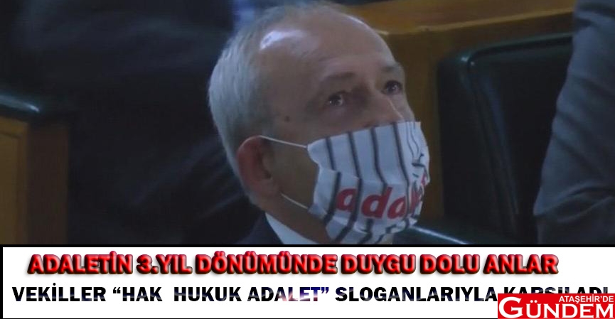 ADALET YÜRÜYÜŞÜ YIL DÖNÜMÜNDE DUYGU DOLU ANLAR KILIÇDAROĞLU ADALAET